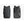 Front and back view of a black Bellroy backpack