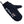 Black Glovii heated mitten with white logo and hand icon