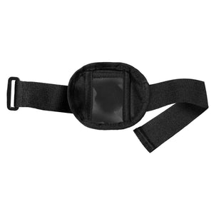 Gerbing black elastic battery strap with central pouch