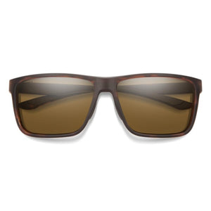 Smith Optics Riptide Sunglasses ChromaPop Polarized Brown - Matte Tortoise Frame