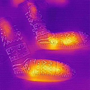 Glovii GQ5L Heated Slippers with Socks