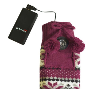 Glovii GQ5L Heated Slippers with Socks