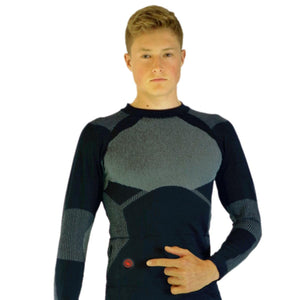 Glovii Heated Thermoactive Set of Long-Sleeved Shirt and Trousers - Blue