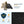 Alpcour Reclining Heated Massage Stadium Seat with Armrests - Wide/Black