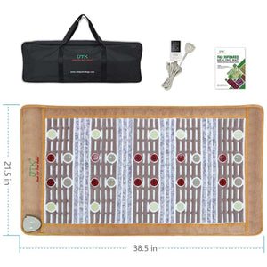 UTK far infrared heating mat with carrying bag, controller, and manual