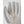 Close up of grey suede work glove palm with stitched finger details