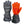 Gerbing black leather heated motorcycle gloves with visible internal heating elements