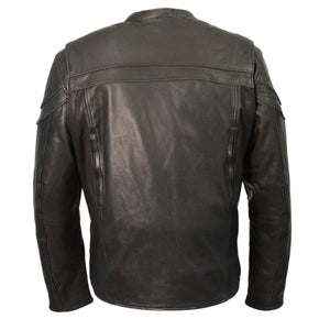 Milwaukee Leather Men's Lightweight Sporty Scooter Crossover Jacket