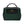 Kanga green insulated lunch bag with black top handle and side mesh pockets