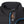 Interior collar and brand label of a black Mobile Warming jacket