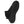 Black Cortech motorcycle sneaker showing the textured rubber sole