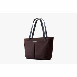 Bellroy brown tote bag with two shoulder straps and front pocket
