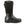 Korkers black waterproof rubber boot with side buckle