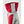 Hestra red and grey glove cuff detail