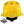 Yellow Kool Breeze hard hat with black adjustable suspension strap