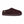 Cloud Nine Sheepskin brown suede mule slipper with textured rubber sole