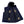 Therm-ic navy blue hooded vest with internal heating element zones