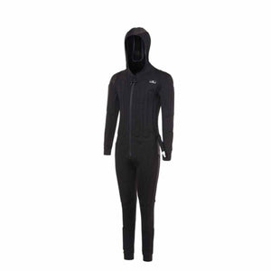 CompCooler black full body liquid cooling suit with hood