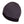 Grey neoprene swim cap with black trim