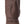 Brown Hestra leather mitten with stitched detailing