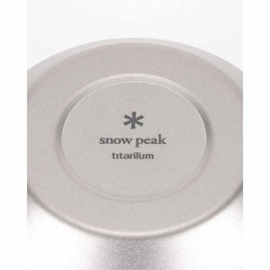 Snow Peak Titanium Double Bowl - 400mL
