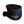 Black Bar Mitts handlebar cover with red interior lining