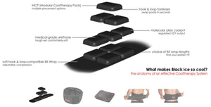 Black Ice CoolTherapy System - Back Wrap (4 Pack)