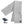 ActionHeat grey fleece heated scarf with power bank and charging cable
