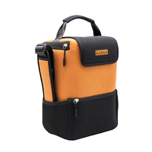 Kanga Coolers 6/12-Pack Pouch - Brown/Black