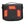 Volt Heat black heated seat cushion with three glowing orange heating zones
