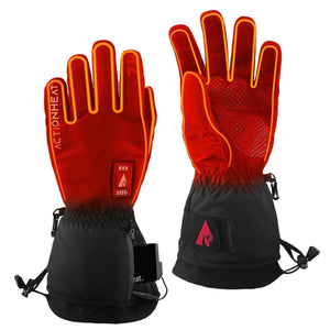 ActionHeat battery heated gloves in red and black