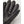 Close up of Hestra black leather glove fingers