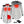 ActionHeat white hooded puffer jacket showing internal heating elements and battery pack
