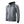 Gobi Heat grey zip up hoodie with black drawstring hood and chest logo