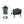 CompCooler liquid cooling vest with portable pump unit and connection hose