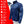 ActionHeat blue heated quarter zip pullover with power bank and feature list