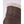 Brown leather Hestra glove cuff with grey wool lining