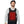 Man wearing a black Venture Heat heated vest with visible red heating elements