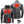 ActionHeat grey fleece jacket showing heating element dimensions and battery pack