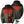 ActionHeat jacket showing heating element dimensions and battery power bank connection