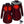 ActionHeat burgundy heated parka showing heating element locations and battery pack