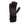 Mobile Warming black heated glove with ribbed cuff