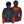 Fieldsheer women heated jacket showing front and back views with glowing red heating elements