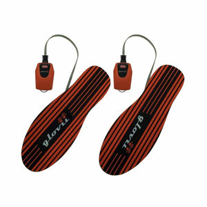 Glovii heated insoles with attached battery packs