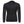 Mobile Warming black long sleeve hooded quarter zip shirt with chest pocket