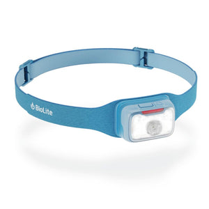BioLite blue LED headlamp with adjustable elastic strap