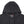 Radians black zip up hoodie with hood and internal branding