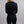 Merino Skins Unisex Long Sleeve Half Zip Front - Black