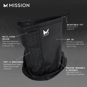 Mission All Season Adjustable Gaiters (Grey)