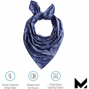 Mission HydroActive Cooling Bandana - Red Paisley